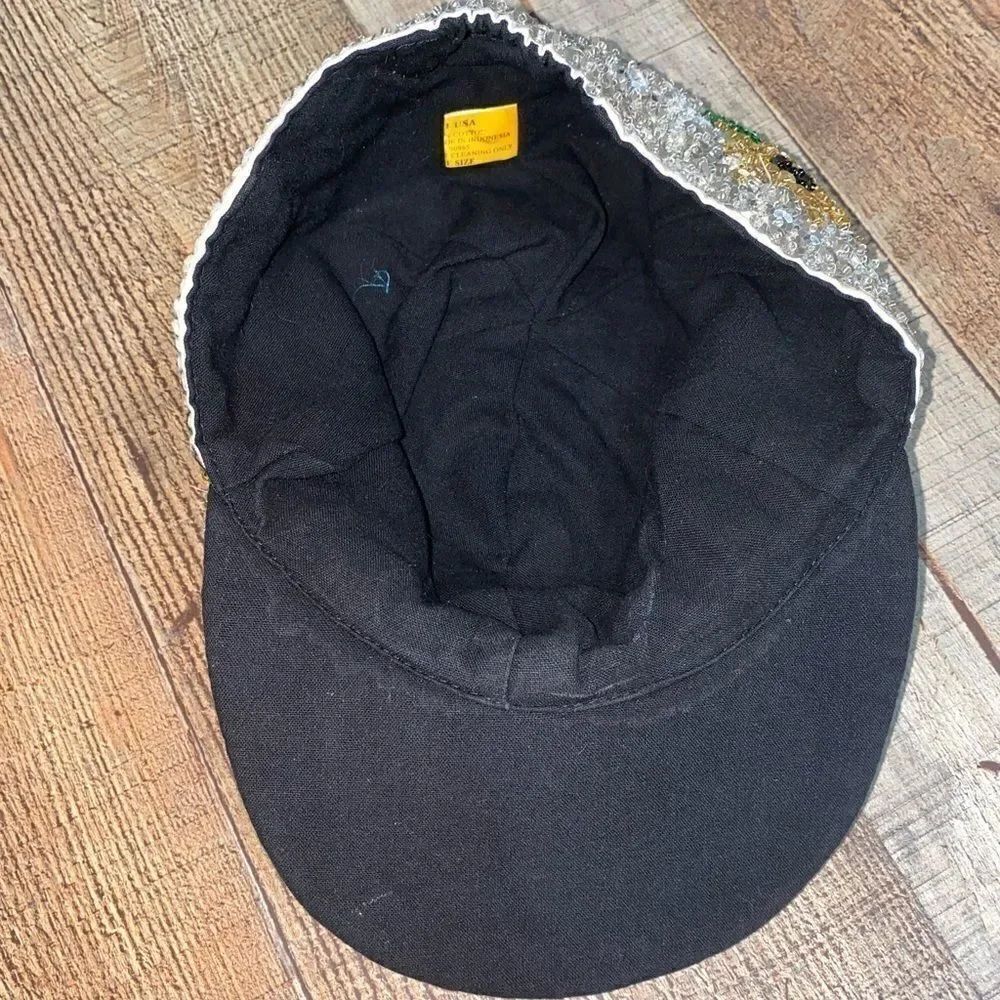 Sequin sunflower bling hat cap - Picture 7 of 7